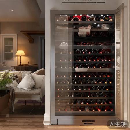 家庭红酒柜，需权衡空间与喜好。