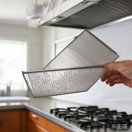 定期清洗油烟机滤网