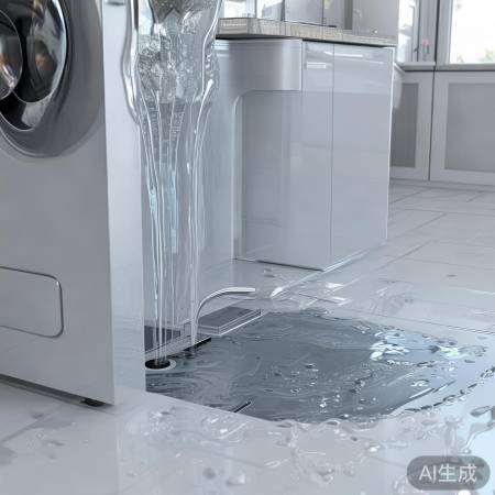 洗衣机需地漏防污水倒灌