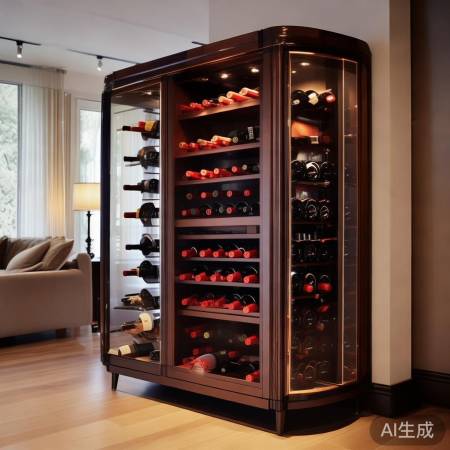 红酒柜提升客厅品味