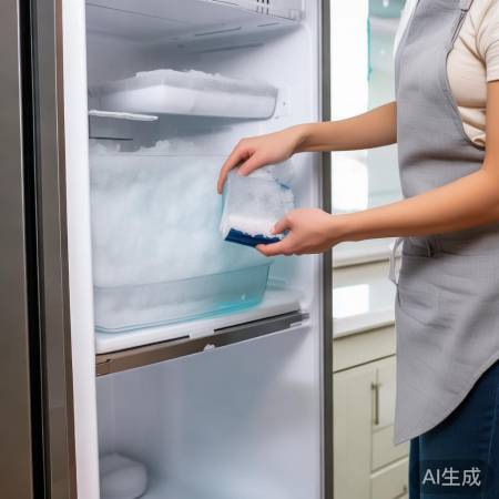 定期除霜,防止水入冰箱