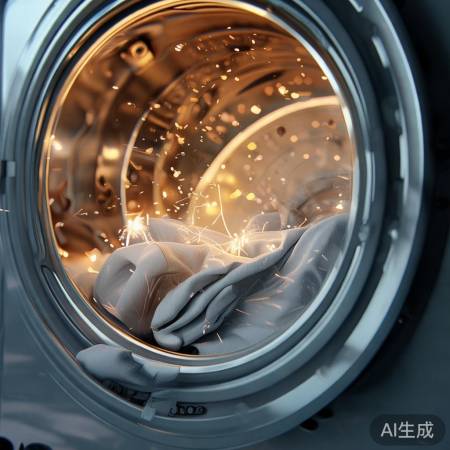 洗衣机脱水静电现象