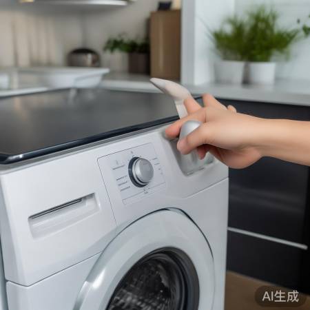 洗衣机组装成功，遥控器清洁完毕