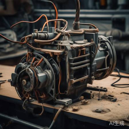 电机质量差，振动剧烈