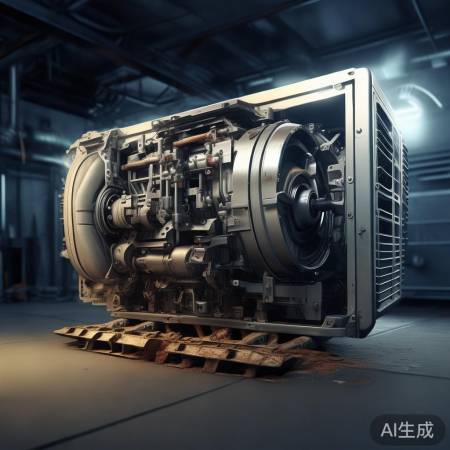 中央空调电机磨损振动