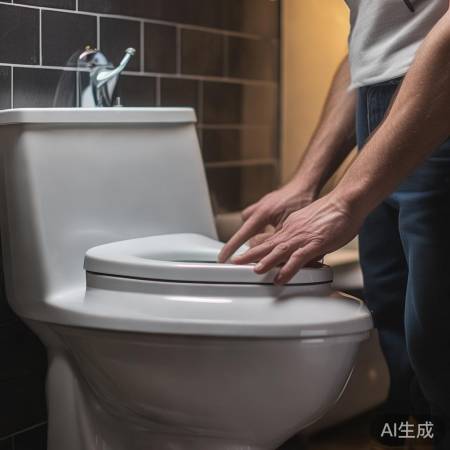 马桶装好，检查电源