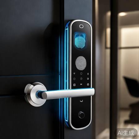 宇视指纹锁，安全可靠多方式开锁