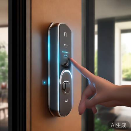 宇视指纹锁，安全智能锁推荐