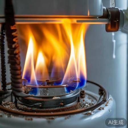 燃气热水器燃烧不完全,检查设备