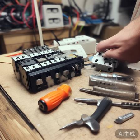 安装接触器前备工具