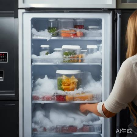 冰箱结冰原是温度过高与密封问题