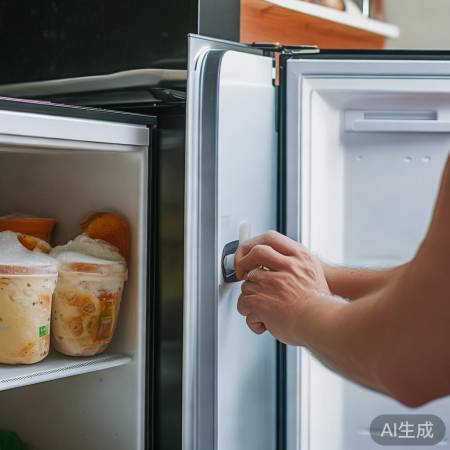 调低冰箱温，耐心解冻防菌。