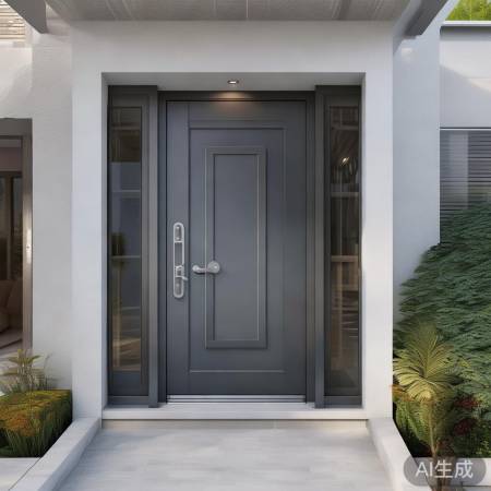 防盗门柱位置合理