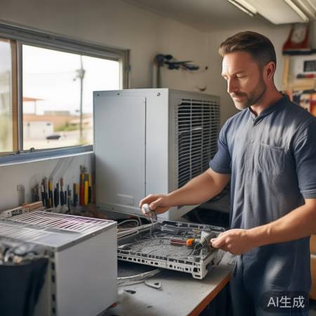 更换电容，重启空调测试