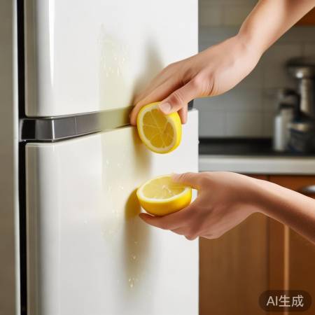 柠檬除渍，冰箱清新