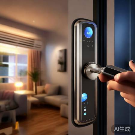 智能锁联动智能家居，一键控制，