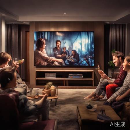 60寸电视，家庭温馨之选