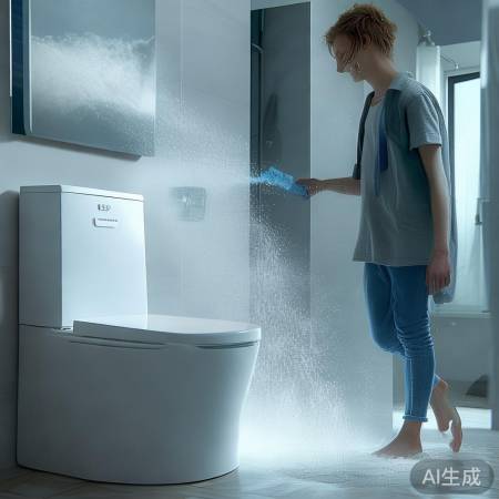 箭牌马桶喷头喷雾降温