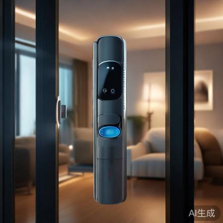 指纹锁连智能设备,回家温馨舒适