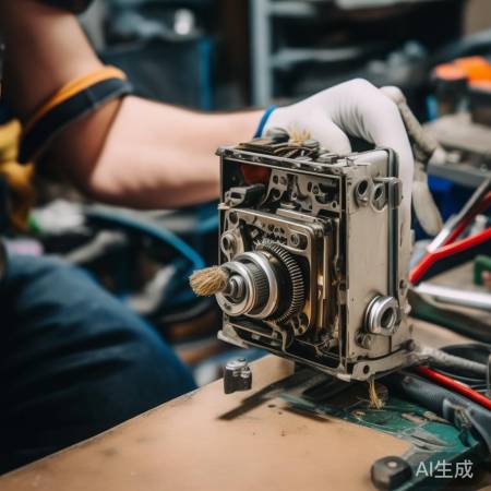 检查锁芯与齿轮磨损