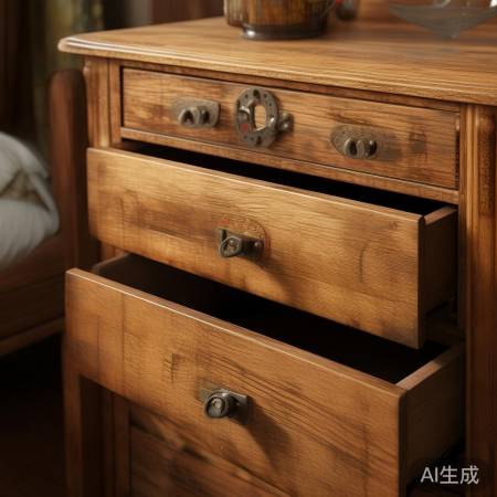 多种开启方式的梳妆柜