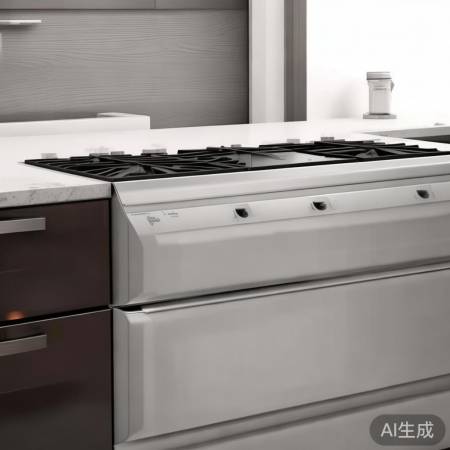 内嵌燃气灶，巧夺天工