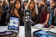 德简智能指纹锁客服电话全国查询讲解↑指纹锁升级后竟变普通锁，用户反馈令人担忧