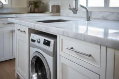 米家洗衣机维修师傅电话剖析〖洗衣机放置在水池下是否适宜？〗