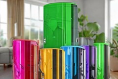 华帝热水器全国预约网点阐释♛空气能热水器颜色多样，健康环保生活新选择