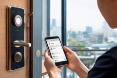 银豹指纹锁上门电话附近教你〖指纹锁密码修改教程：轻松解决密码遗忘问题〗