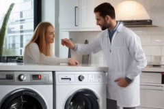 科慕(COLMO)洗衣机预约上门客服解析☞地漏安装不当，洗衣机排水不畅？教你一招解决烦恼！