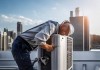 夏普空调速修热线剖析【空调外机楼顶安装攻略：轻松解决安装难题】