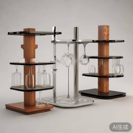 红酒杯架，风格各异