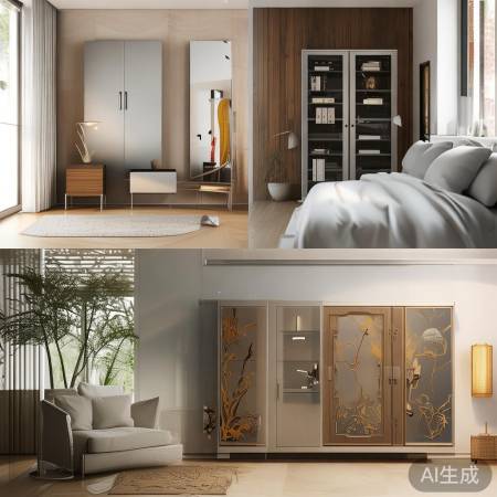 保险柜床头柜，风格各异搭配家居