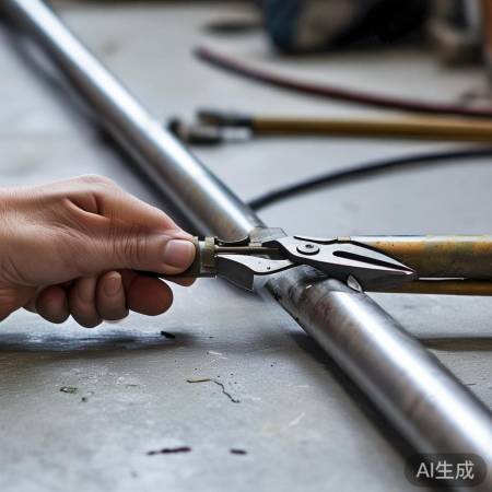 伸缩杆变形，需检查或更换