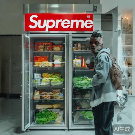 “潮流冰箱，合理使用勿浪费”