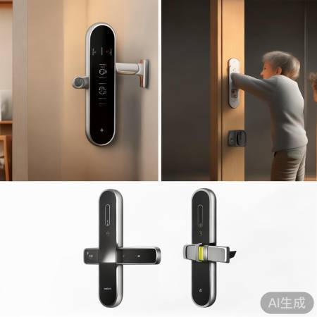智能锁易操作，续航强