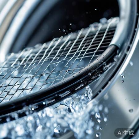 网球拍线清洗，手洗为佳