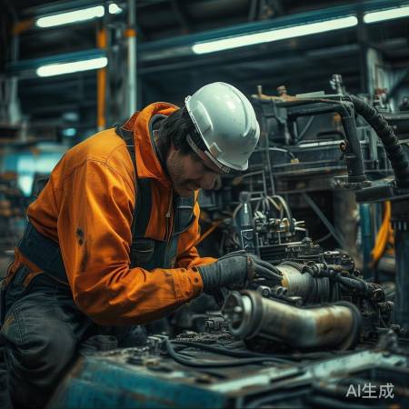 维修需谨慎,高压气体危险