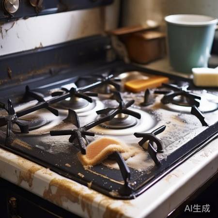 灶台去油小窍门