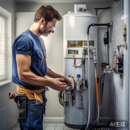 热水器安装仔细，检查水龙头