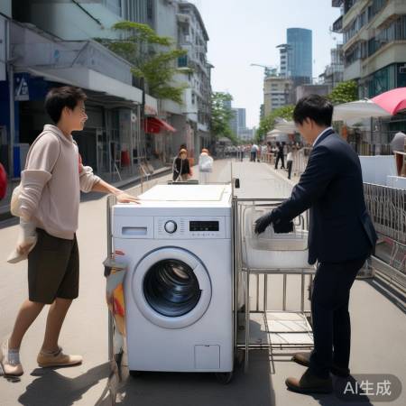 深圳洗衣机以旧换新,生活更美好