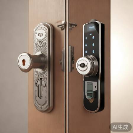 机械锁易复制,电子锁需换电