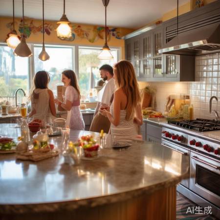 厨房小妙招，温馨亮丽家