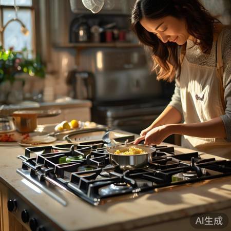 燃气灶VD888，厨房好帮手