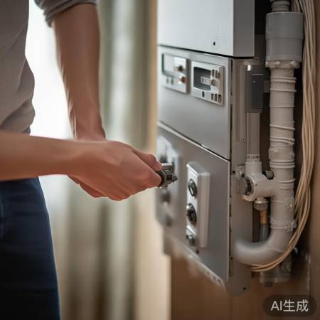 壁挂炉断电，关阀防漏。