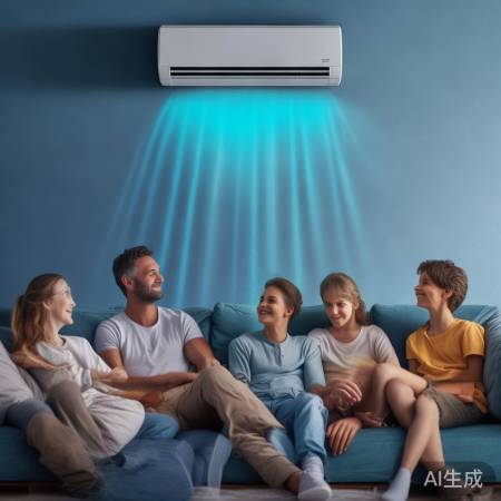 空调调节温度湿度，抗病毒感冒