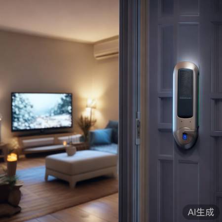 “指纹锁,智能家居,懒人福音”