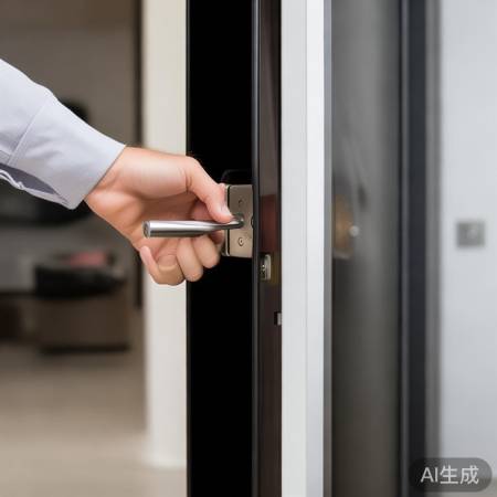 防盗门解锁技巧学习完毕