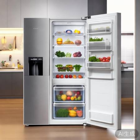 355升大容量，分区保鲜方便